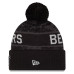 Шапка с помпоном Chicago Bears New Era 2026 Salute To Service Cuffed - Black