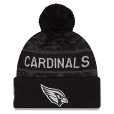 Шапка с помпоном Arizona Cardinals New Era 2026 Salute To Service Cuffed - Black Шапка с помпоном Arizona Cardinals New Era 2026 Salute To Service Cuffed - Black