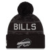 Шапка с помпоном Buffalo Bills New Era 2026 Salute To Service Cuffed - Black Шапка с помпоном Buffalo Bills New Era 2026 Salute To Service Cuffed - Black