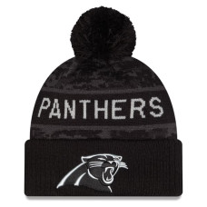 Шапка с помпоном Carolina Panthers New Era 2026 Salute To Service Cuffed - Black Шапка с помпоном Carolina Panthers New Era 2026 Salute To Service Cuffed - Black