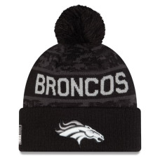 Шапка с помпоном Denver Broncos New Era 2026 Salute To Service Cuffed - Black Шапка с помпоном Denver Broncos New Era 2026 Salute To Service Cuffed - Black