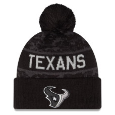 Шапка с помпоном Houston Texans New Era 2026 Salute To Service Cuffed - Black Шапка с помпоном Houston Texans New Era 2026 Salute To Service Cuffed - Black