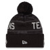 Шапка с помпоном Houston Texans New Era 2026 Salute To Service Cuffed - Black