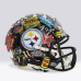 Ben Roethlisberger Pittsburgh Steelers Autographed Fanatics Authentic Riddell Speed Mini Helmet - Art by Charles Fazzino - NF70444312 Ben Roethlisberger Pittsburgh Steelers Autographed Fanatics Authentic Riddell Speed Mini Helmet - Art by Charles Fazzino - NF70444312