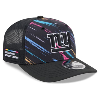 Детская бейсболка New York Giants New Era 2026 NFL Crucial Catch 9SEVENTY Adjustable - Black
