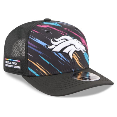 Детская бейсболка Denver Broncos New Era 2026 NFL Crucial Catch 9SEVENTY Adjustable - Black