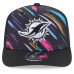 Детская бейсболка Miami Dolphins New Era 2026 NFL Crucial Catch 9SEVENTY Adjustable - Black
