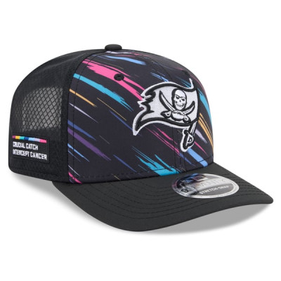 Детская бейсболка Tampa Bay Buccaneers New Era 2026 NFL Crucial Catch 9SEVENTY Adjustable - Black