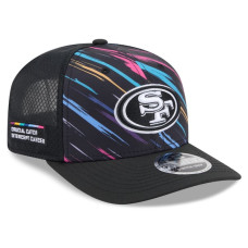 Детская бейсболка San Francisco 49ers New Era 2026 NFL Crucial Catch 9SEVENTY Adjustable - Black Детская бейсболка San Francisco 49ers New Era 2026 NFL Crucial Catch 9SEVENTY Adjustable - Black