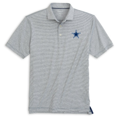 Поло Dallas Cowboys johnnie-O Heather Gray Lyndon Performance