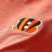 Футболка Cincinnati Bengals johnnie-O Heather Orange Talon Long Sleeve Hooded