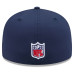 Бейсболка Seattle Seahawks New Era Rivalries Collection 59FIFTY - College Navy