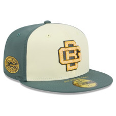 Бейсболка Green Bay Packers New Era 2026 Rivalries Collection 59FIFTY - Cream