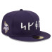 Бейсболка Minnesota Vikings New Era 2026 Rivalries Collection 59FIFTY - Purple