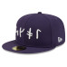 Бейсболка Minnesota Vikings New Era 2026 Rivalries Collection 59FIFTY - Purple