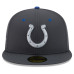Бейсболка Indianapolis Colts New Era 2026 Rivalries Collection 59FIFTY - Anthracite
