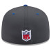 Бейсболка Indianapolis Colts New Era 2026 Rivalries Collection 59FIFTY - Anthracite