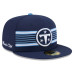 Бейсболка Tennessee Titans New Era 2026 Rivalries Collection 59FIFTY - Navy