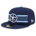 Бейсболка Tennessee Titans New Era 2026 Rivalries Collection 59FIFTY - Navy