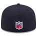 Бейсболка Los Angeles Rams New Era Rivalries Collection 59FIFTY - Navy