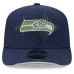 Бейсболка Seattle Seahawks New Era Rivalries Collection 9SEVENTY - College Navy