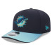 Бейсболка Miami Dolphins New Era Rivalries Collection 9SEVENTY - Navy