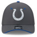 Бейсболка Indianapolis Colts New Era 2026 Rivalries Collection 39THIRTY M-Crown Stretch - Anthracite