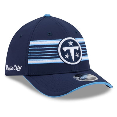 Бейсболка Tennessee Titans New Era 2026 Rivalries Collection 39THIRTY M-Crown Stretch - Navy