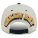 Бейсболка Green Bay Packers New Era 2026 Rivalries Collection Fan Pack A-Frame 9FIFTY - Cream