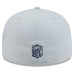 Бейсболка Seattle Seahawks New Era Rivalries Collection Fan Pack Side Script 59FIFTY - Gray