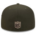 Бейсболка New York Jets New Era Rivalries Collection Fan Pack Side Script 59FIFTY - Green