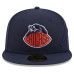 Бейсболка Chicago Bears New Era 2026 Rivalries Collection Fan Pack Side Script 59FIFTY - Navy