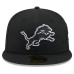 Бейсболка Detroit Lions New Era 2026 Rivalries Collection Fan Pack Side Script 59FIFTY - Black