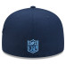 Бейсболка Tennessee Titans New Era 2026 Rivalries Collection Fan Pack Side Script 59FIFTY - Navy
