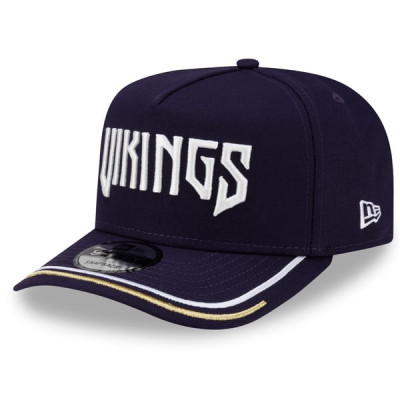 Бейсболка Minnesota Vikings New Era 2026 Rivalries Collection Fan Pack A-Frame 9FIFTY - Purple