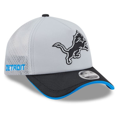 Бейсболка Detroit Lions New Era 2026 Rivalries Collection 9FORTY Apex - Silver