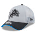 Бейсболка Detroit Lions New Era 2026 Rivalries Collection 9FORTY Apex - Silver