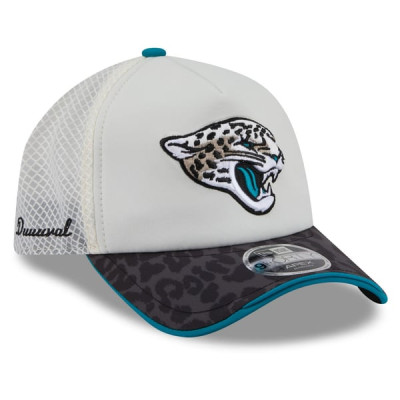 Бейсболка Jacksonville Jaguars New Era 2026 Rivalries Collection 9FORTY Apex - Natural