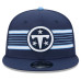 Бейсболка Tennessee Titans New Era 2026 Rivalries Collection 9FIFTY - Navy