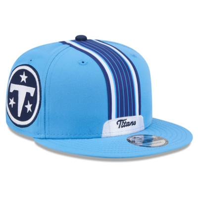 Бейсболка Tennessee Titans New Era 2026 Rivalries Collection Fan Pack Helmet 9FIFTY - Light Blue