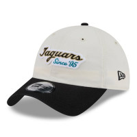 Бейсболка Jacksonville Jaguars New Era 2026 Rivalries Collection Casual Classic - Natural/Black