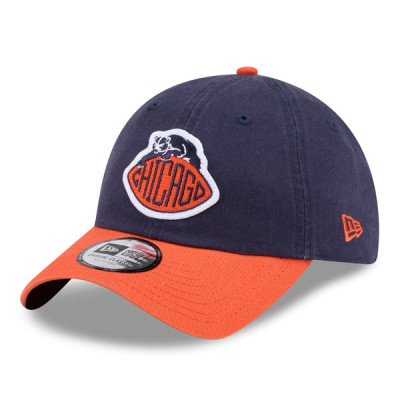 Бейсболка Chicago Bears New Era 2026 Rivalries Collection Casual Classic - Navy/Orange
