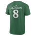 Футболка Baltimore Ravens Lamar Jackson Green St. Patrick's Day Icon Name & Number