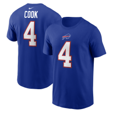 Футболка Buffalo Bills James Cook Nike Royal Name & Number