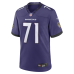 Джерси Baltimore Ravens Olaivavega Ioane Nike Purple 2026 NFL Draft First Round Pick No. 14 Team Game
