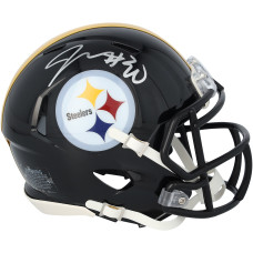 Jaylen Warren Pittsburgh Steelers Autographed Fanatics Authentic Riddell Speed Mini Helmet Jaylen Warren Pittsburgh Steelers Autographed Fanatics Authentic Riddell Speed Mini Helmet