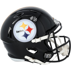 Jaylen Warren Pittsburgh Steelers Autographed Fanatics Authentic Riddell Speed Replica Helmet