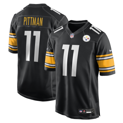 Джерси Pittsburgh Steelers Michael Pittman Jr. Nike Black Game