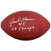 Jack Ham Pittsburgh Steelers Autographed Fanatics Authentic Duke Full Color Football with 4X SB Champs' Inscription
