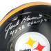 Jack Ham Pittsburgh Steelers Autographed Fanatics Authentic Riddell 1963-1976 Throwback Speed Authentic Helmet with 4X SB Champs' Inscription